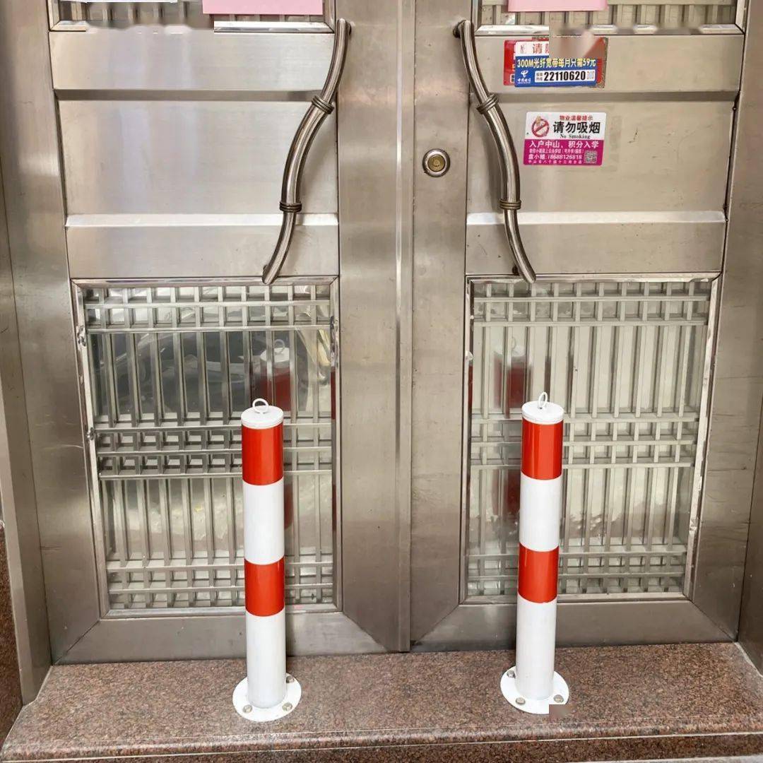 有效防范电动自行车"入户"近日,近500家出租屋装上了"隔离桩"安装智能