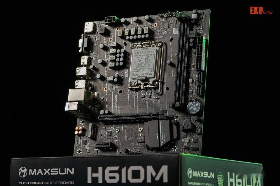 銘瑄的ms-挑戰者h610m主板就是一款性價比相當高的lga 1700主板,我們