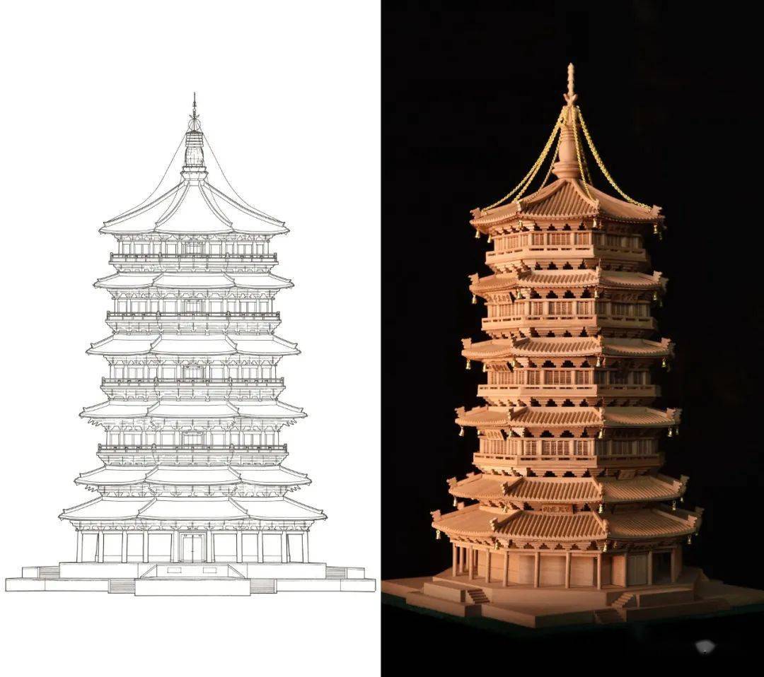 应县木塔1997年,各省(市,自治区)为庆祝香港回归献礼,山西省文物局