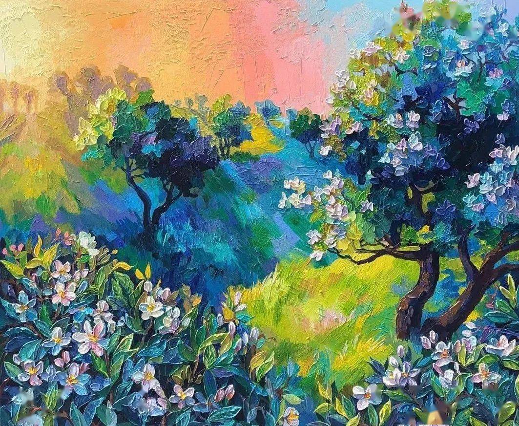 厚重的浪漫色彩美到让人移不开眼