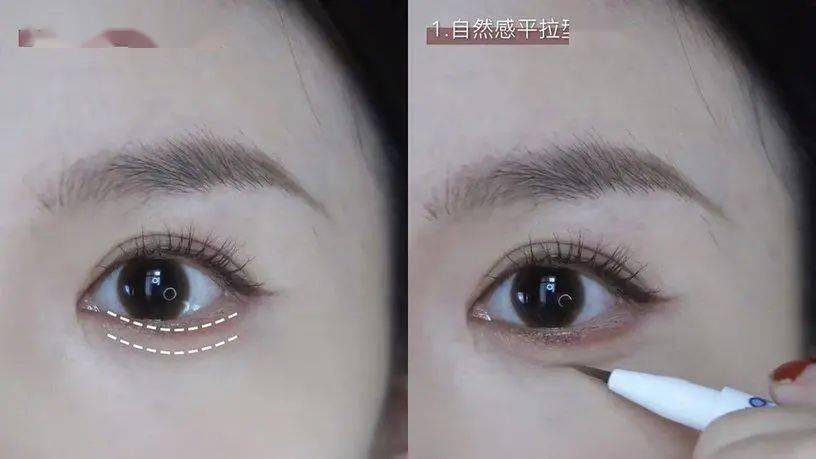 亮片有卧蚕的女生也太好看了吧!看看鞠婧祎、金晨的卧蚕妆,果然是楚楚动人!