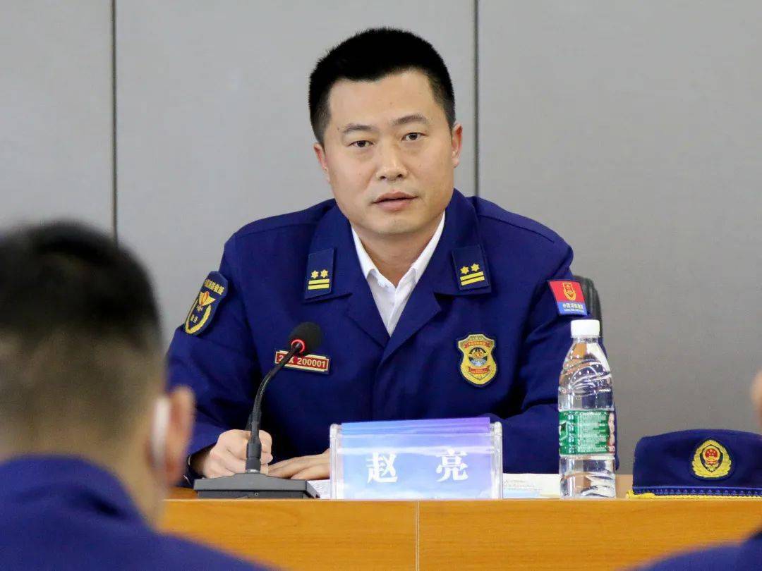 赵亮支队长对此次现场会的实践成效和重要意义给予充分肯定上会乐山市