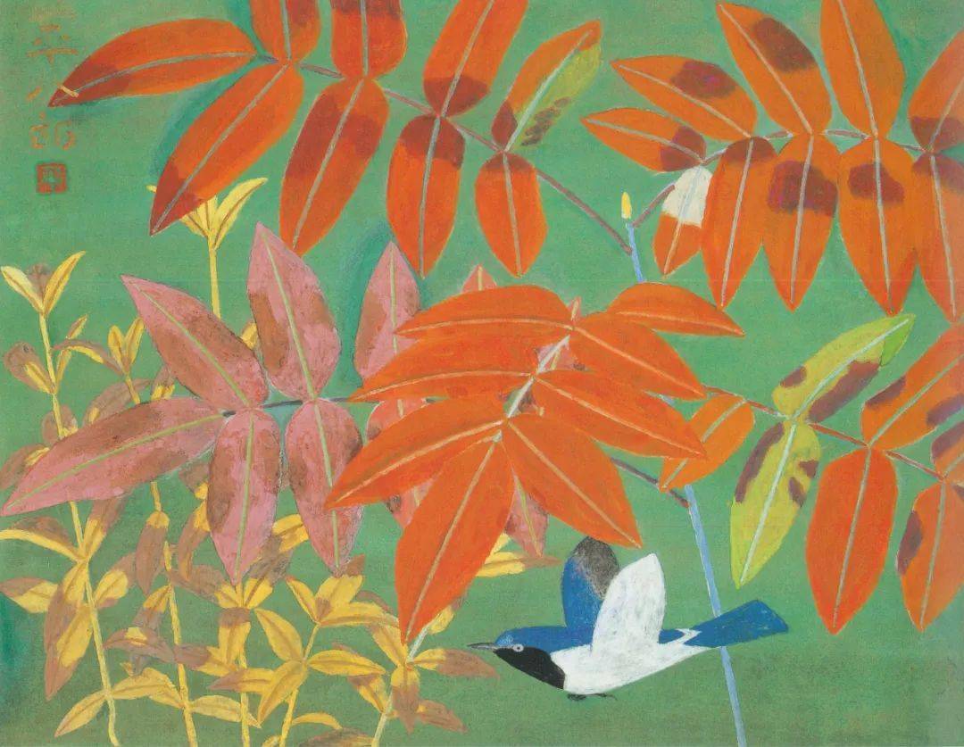 日本画家福田平八郎的作品鉴赏_经纪_投资_艺术品