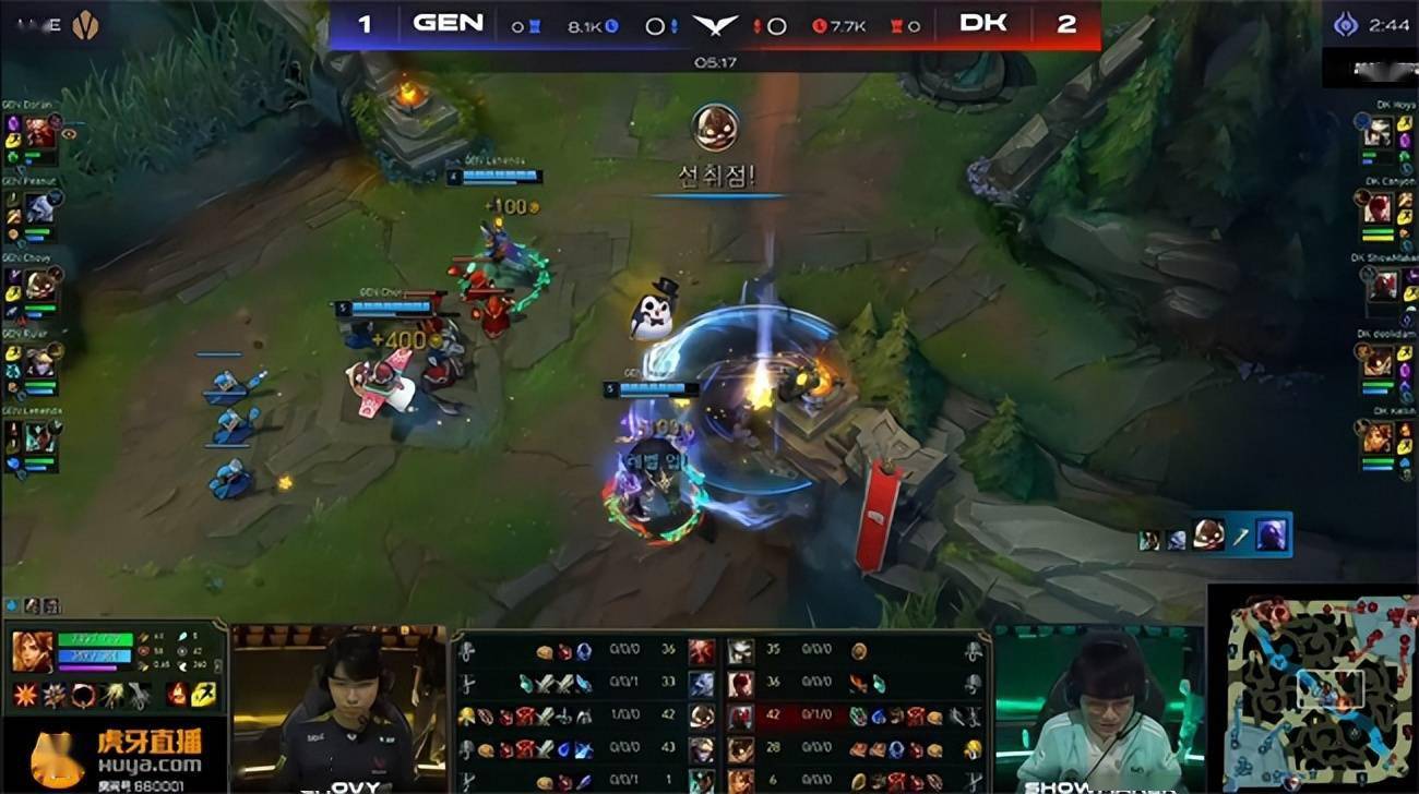 石头人|LOL-LCK：GEN落后一万经济逆天翻盘，3-2险胜DK晋级决赛