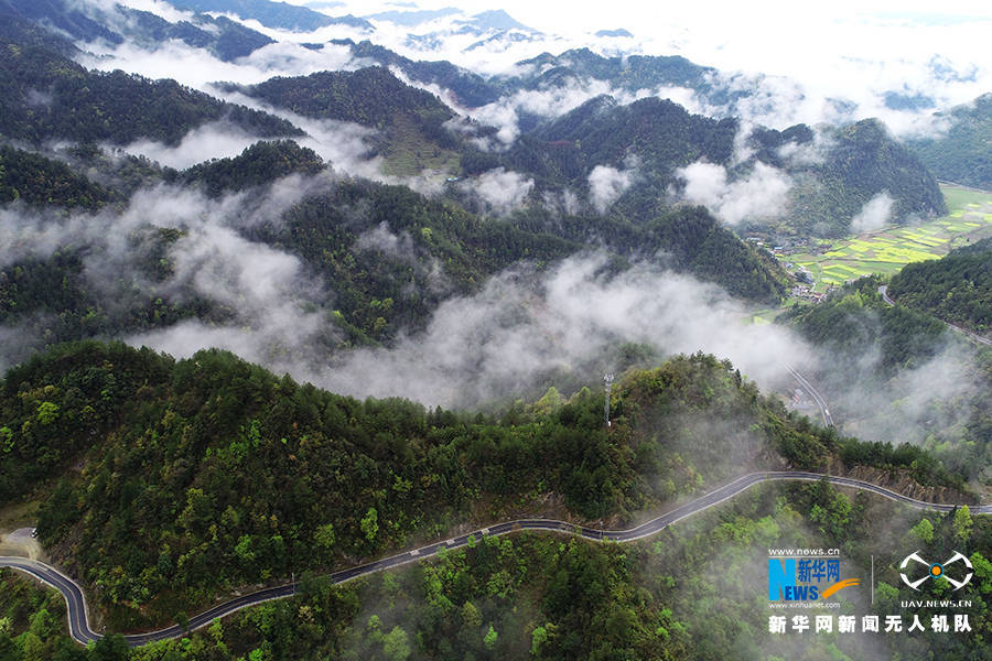 田园|重庆武陵山区：雨后云起 山乡如画