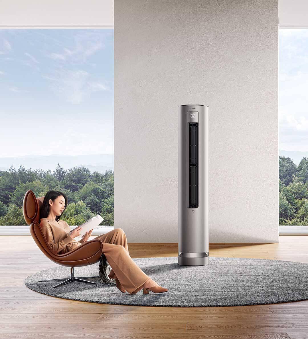 小米推出米家新风空调立式3匹6949元