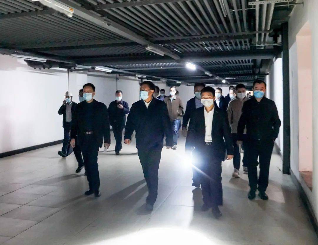 副市长朱训志检查福州地铁运营线路与周边地下商圈防汛备汛工作