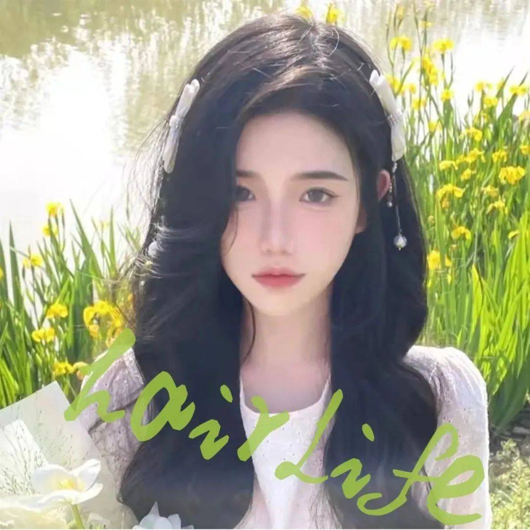 侧分“S”型长刘海_杨杨_有关_图片