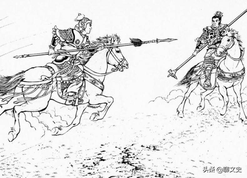 残唐演义113:杨衮与李存孝大战30回合,不分胜负,里面有水分_金牌