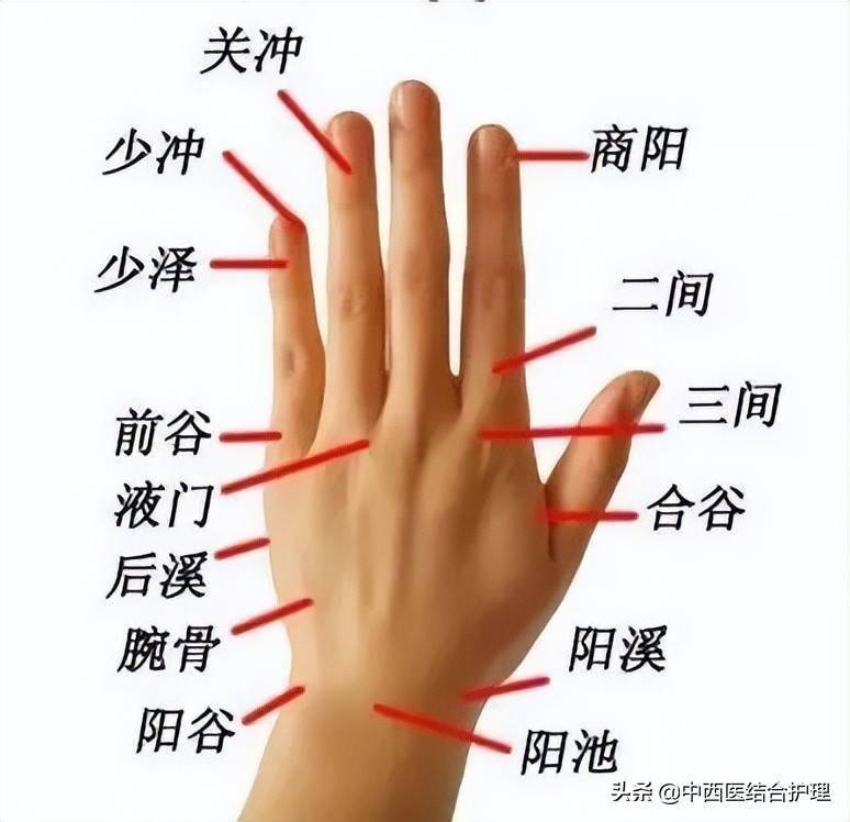 手部穴位科普这个部位轻轻捏一捏来调全身病