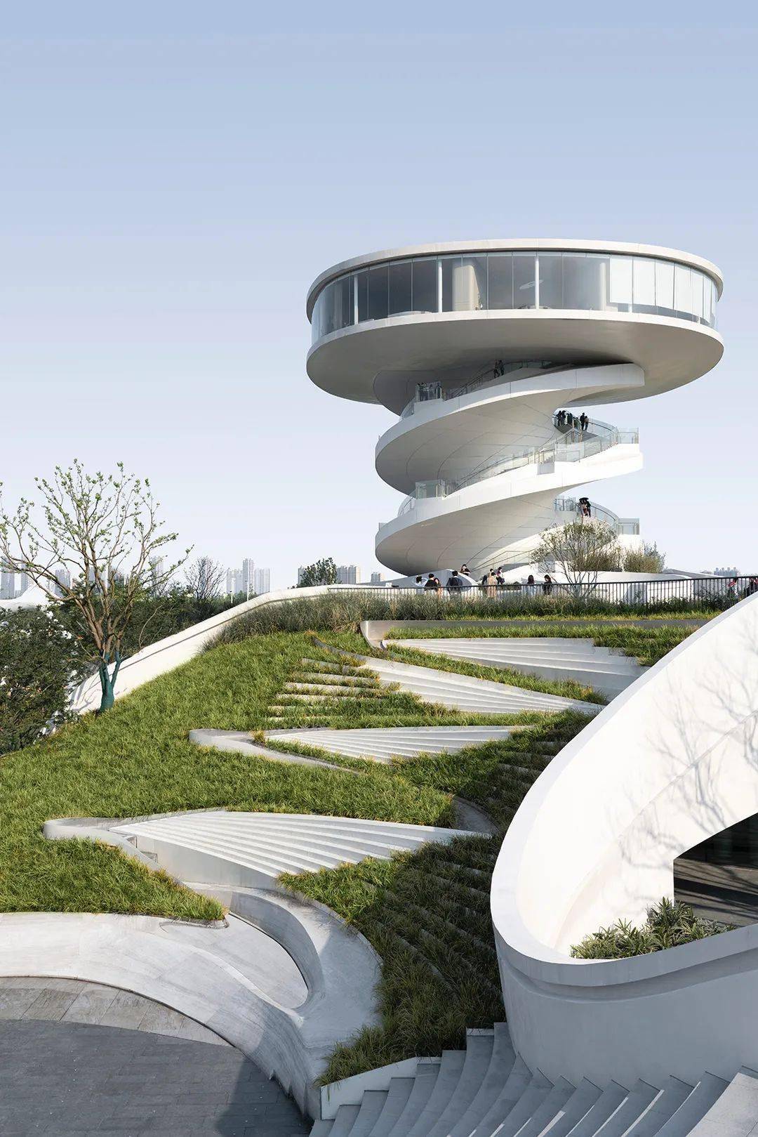 玩转景观高差 | 百变「台阶」的几种趣味造型_项目名称_设计_砾石