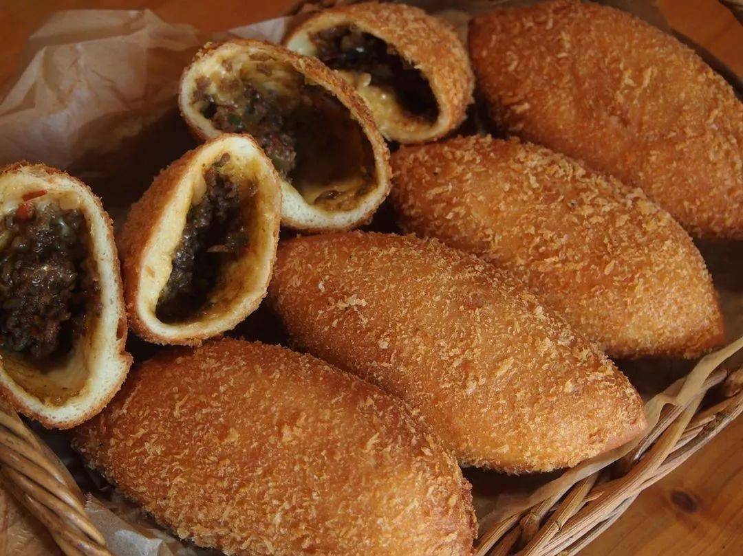 非油炸牛肉咖喱面包来啦!