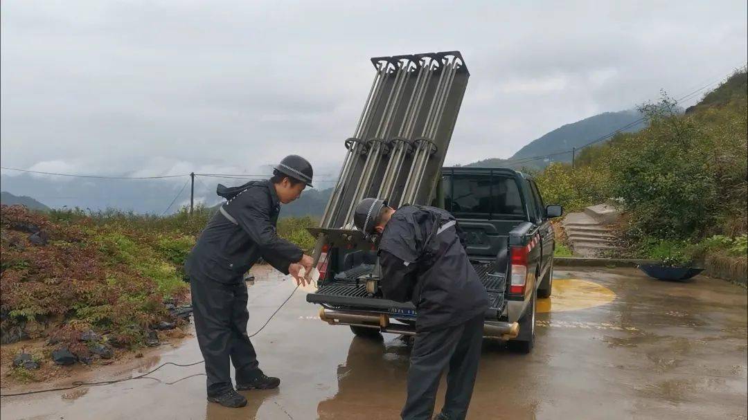 青田火箭人工增雨作业开始啦~