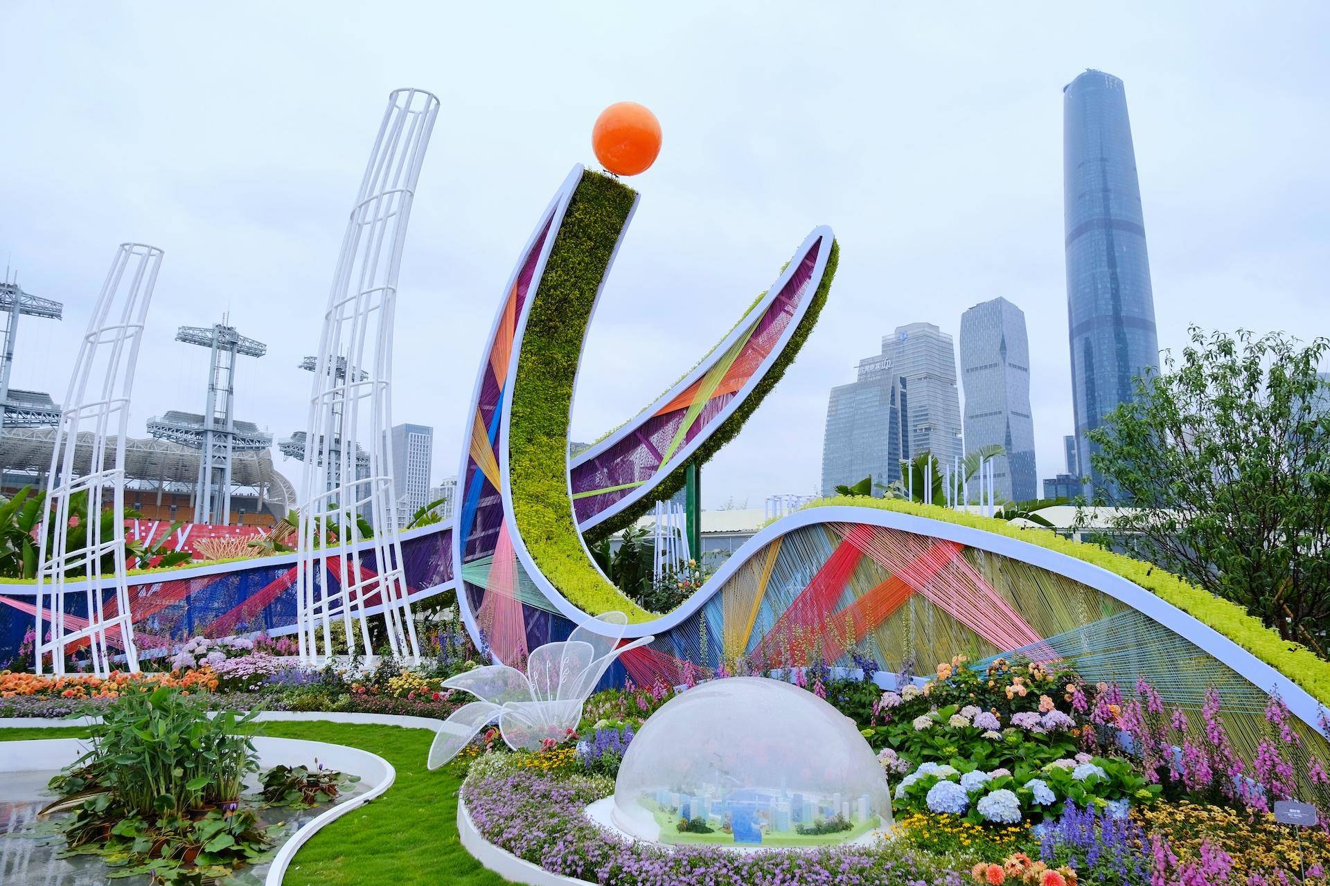 云赏第29届广州园林博览会疗愈本土成关键词