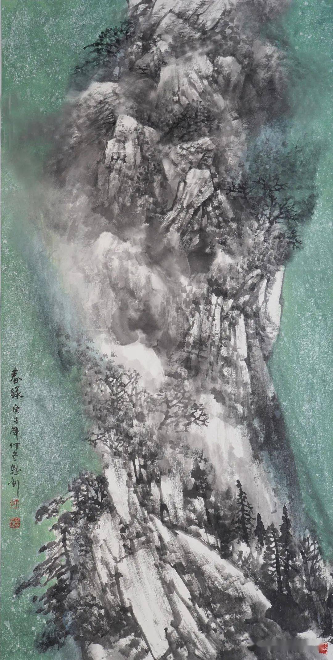 师恩钊山水画作品欣赏图片