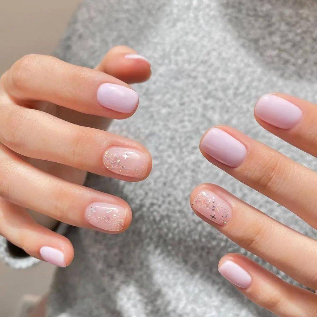 短方甲狂喜!春夏小韩风,清新可爱都是你~_美甲_nail_raven