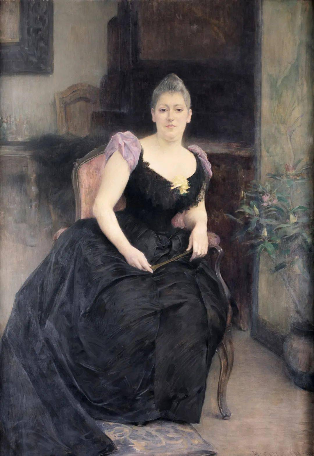 法国学院派画家拉斐尔科林油画作品清澈明亮的画面令人印象深刻