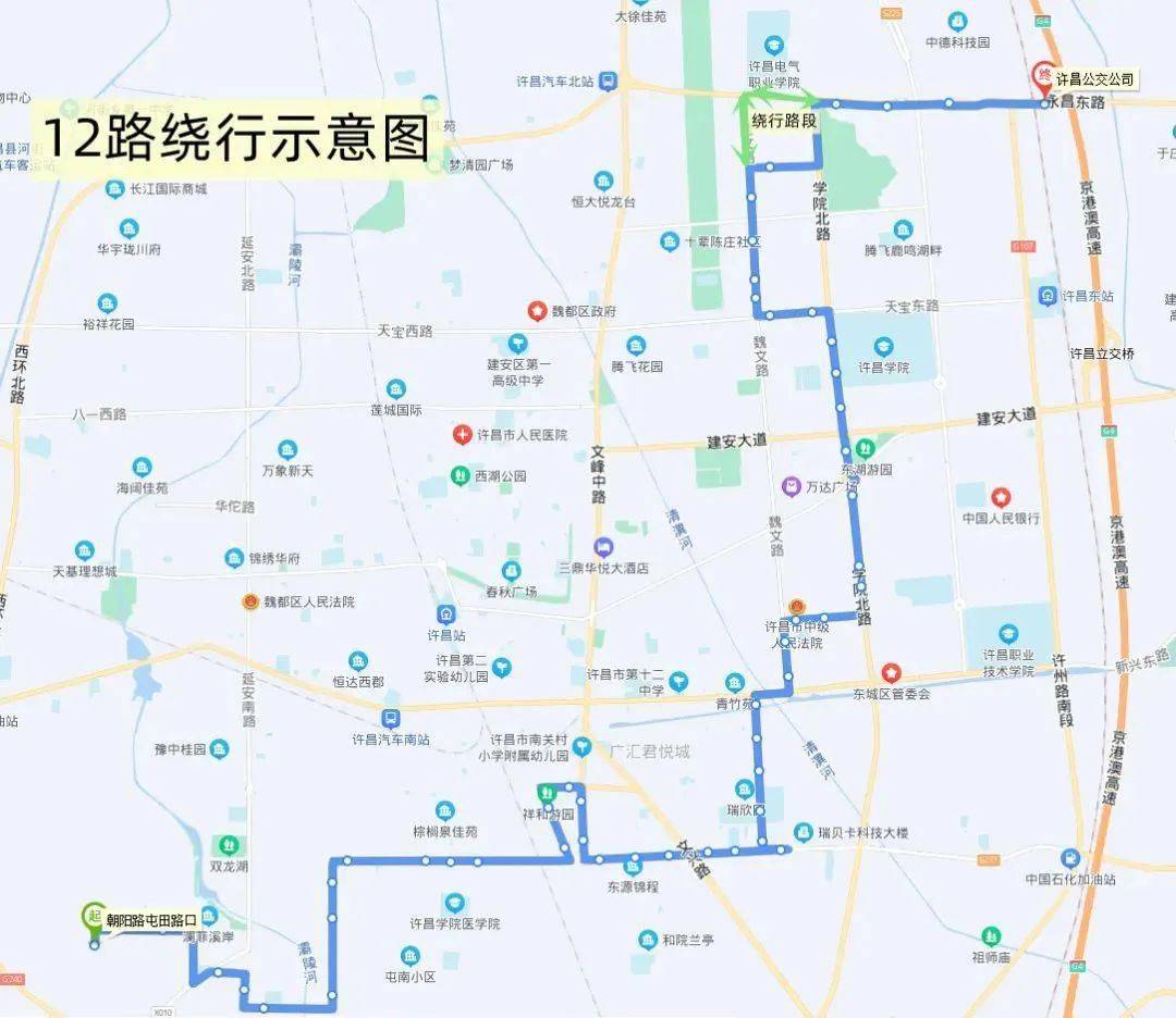 长垣市公交线路图图片