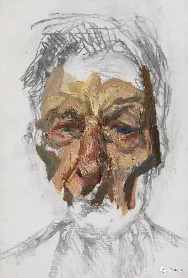 写生啦selfportrait丨弗洛伊德阿利卡