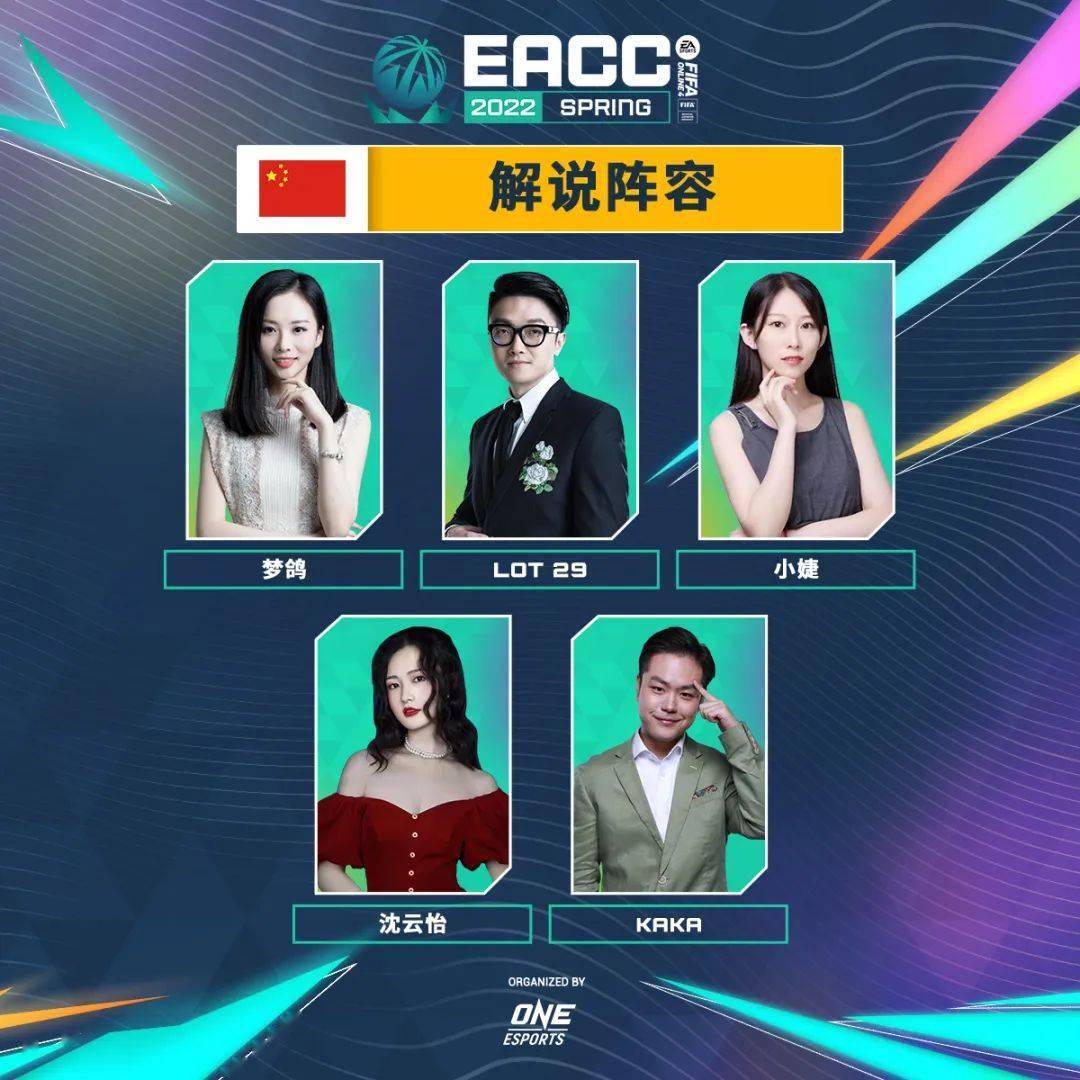 eacc2022eacc春季赛明星解说阵容公布