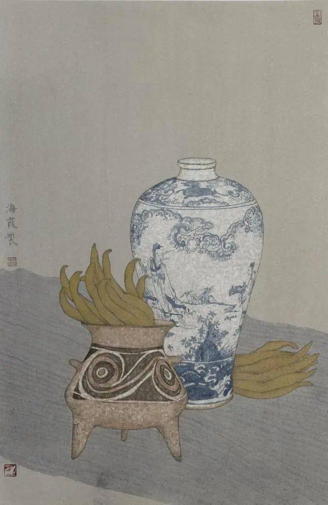 静述流年——李海霞静物工笔画