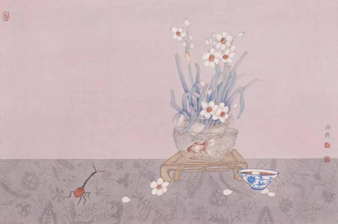 静述流年——李海霞静物工笔画_中国美协_作品_书画