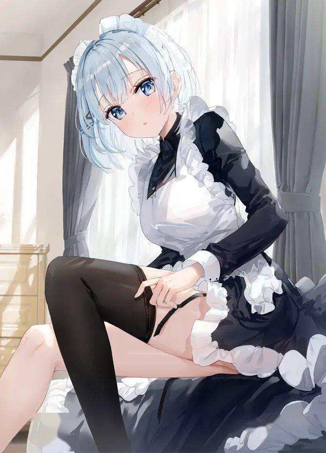 盒娘黑丝吊带袜大腿会穿搭的你最美