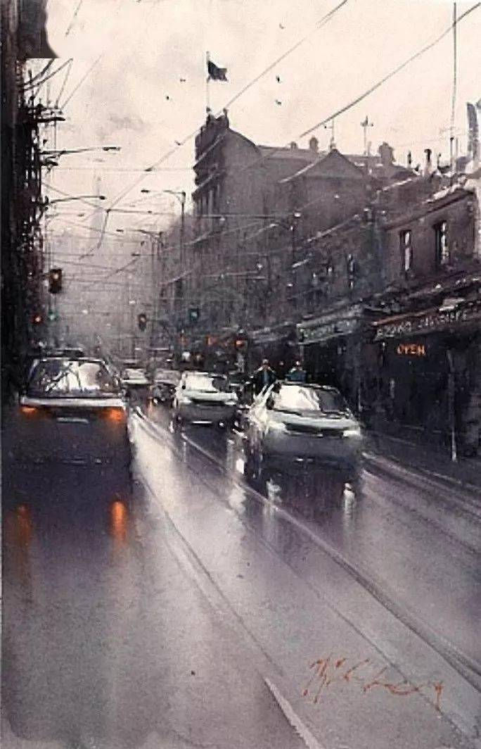 被誉为当代最杰出的水彩画家约瑟夫百幅高清作品赏析