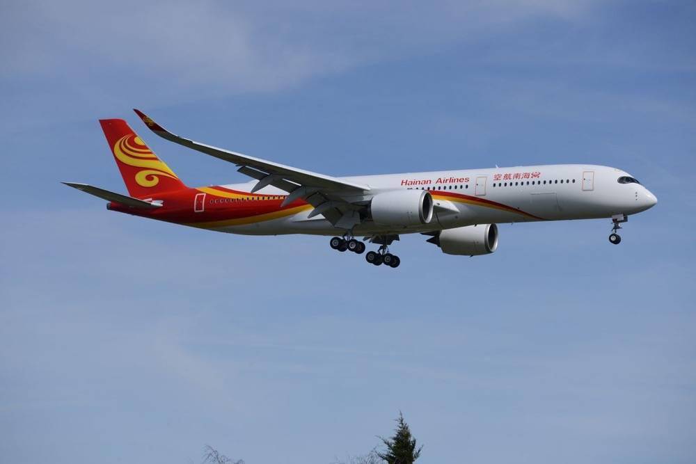 海南航空打算卖掉2架a350宽体客机国际航空市场寒冬或继续