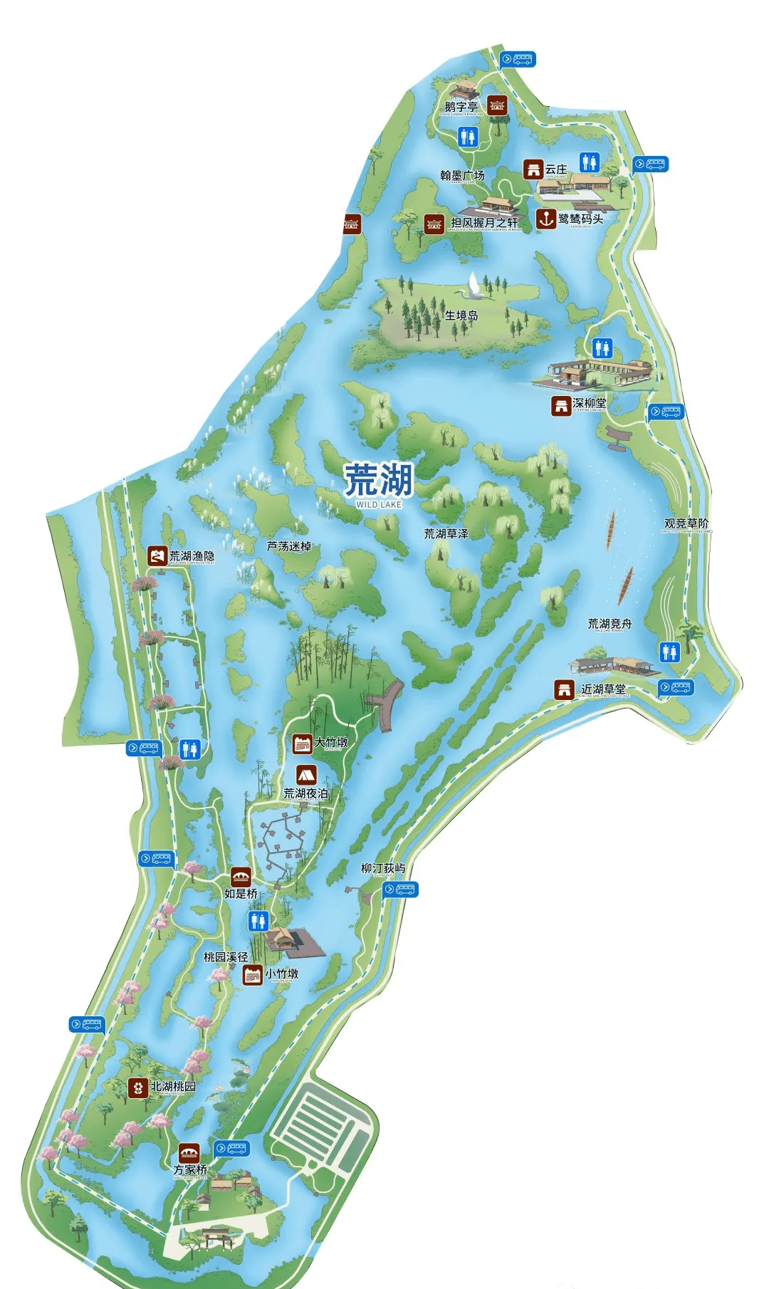 郴州市北湖公园地图图片