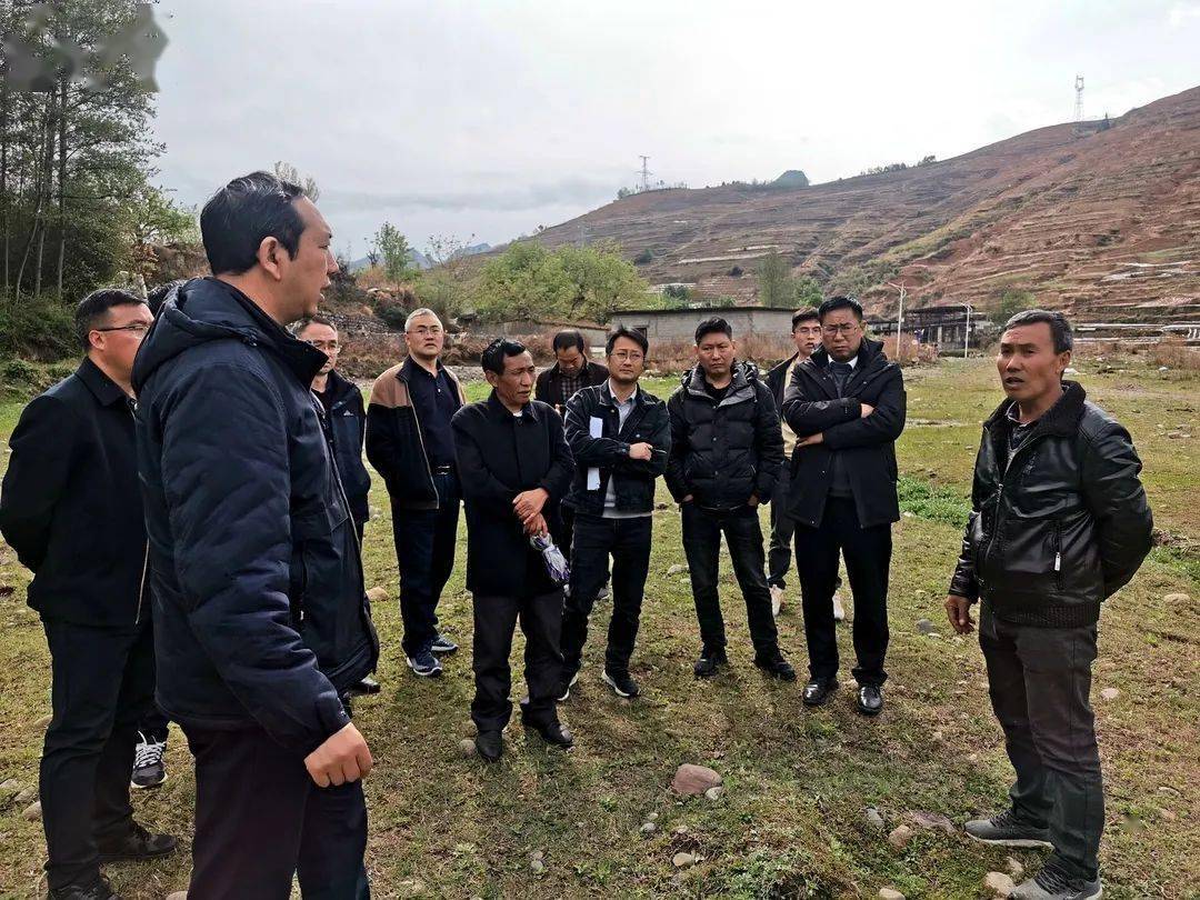 沙马木机到乡镇督导项目建设推进情况