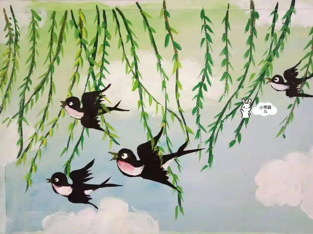 我们把它们画下来吧!准备材料:水彩笔或油画棒,画纸,勾线笔.