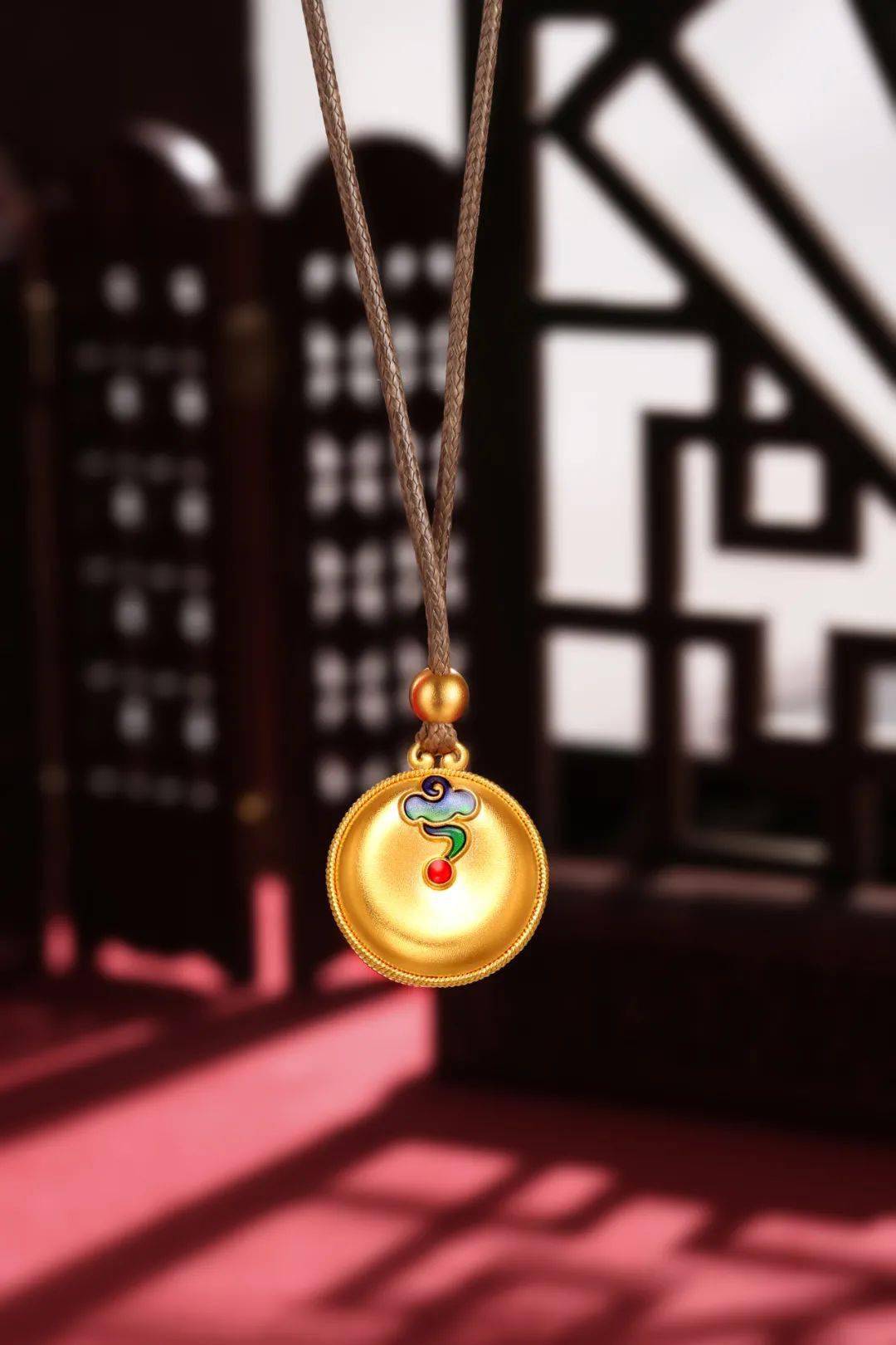 古法新品玲珑如意吊坠很可爱很有福气