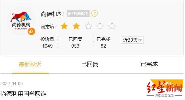 尚德机构亏损超30亿元 投诉超2万条退费难问题仍存(图2)