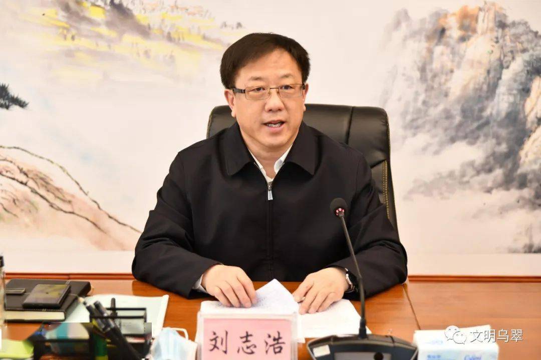 区领导刘海,周晓宏,李传程,梁倬,唐艳秋,张斐,高永生,郑成君,薛强