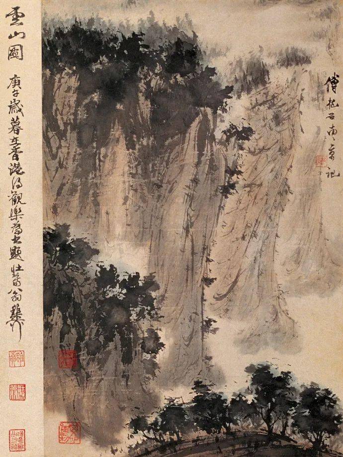 国画大师傅抱石精品山水画100幅高清大赏