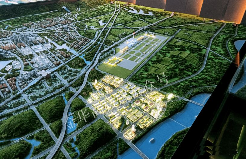 金义国际机场规划图图片