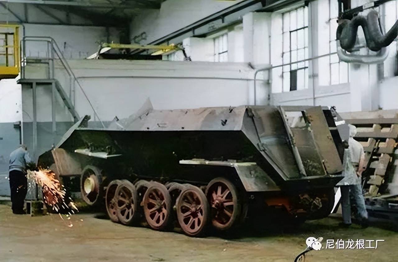 装甲大驼鹿sdkfz8db10装甲型实车小赏析