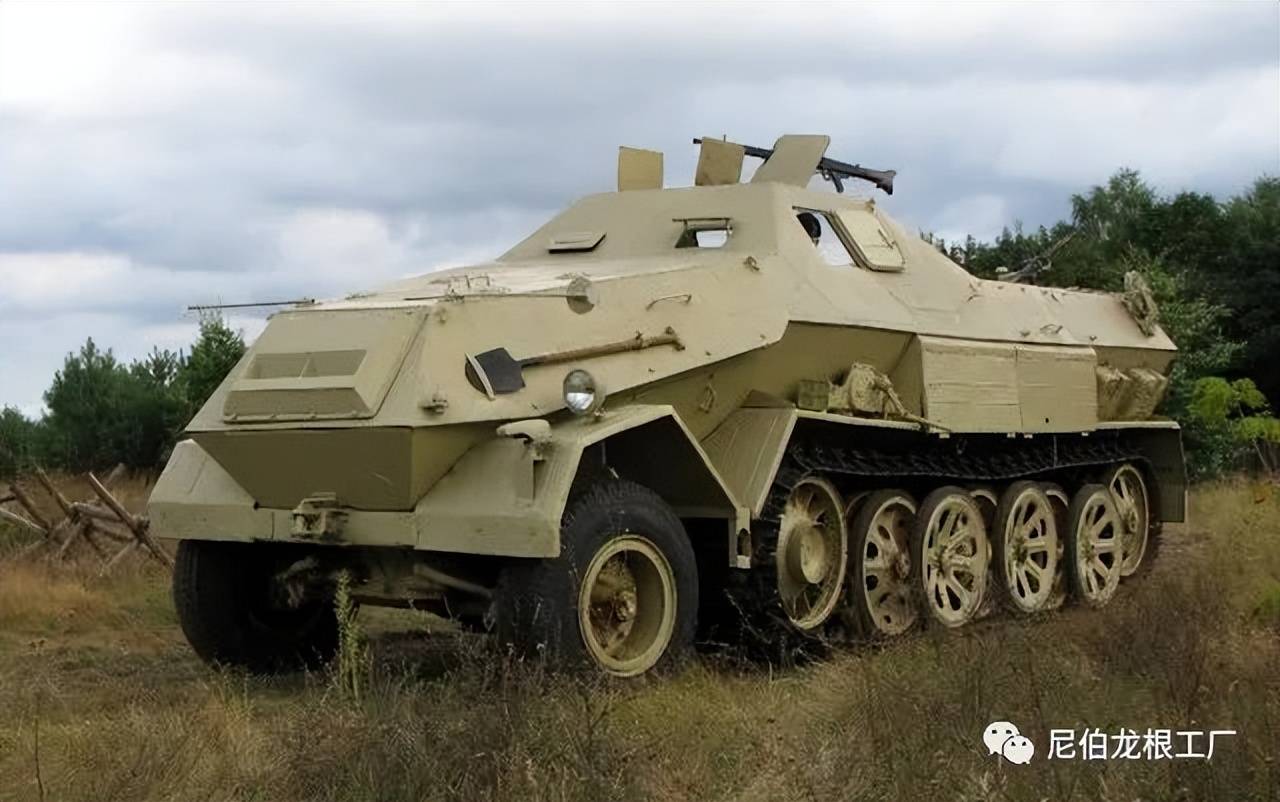装甲大驼鹿sdkfz8db10装甲型实车小赏析