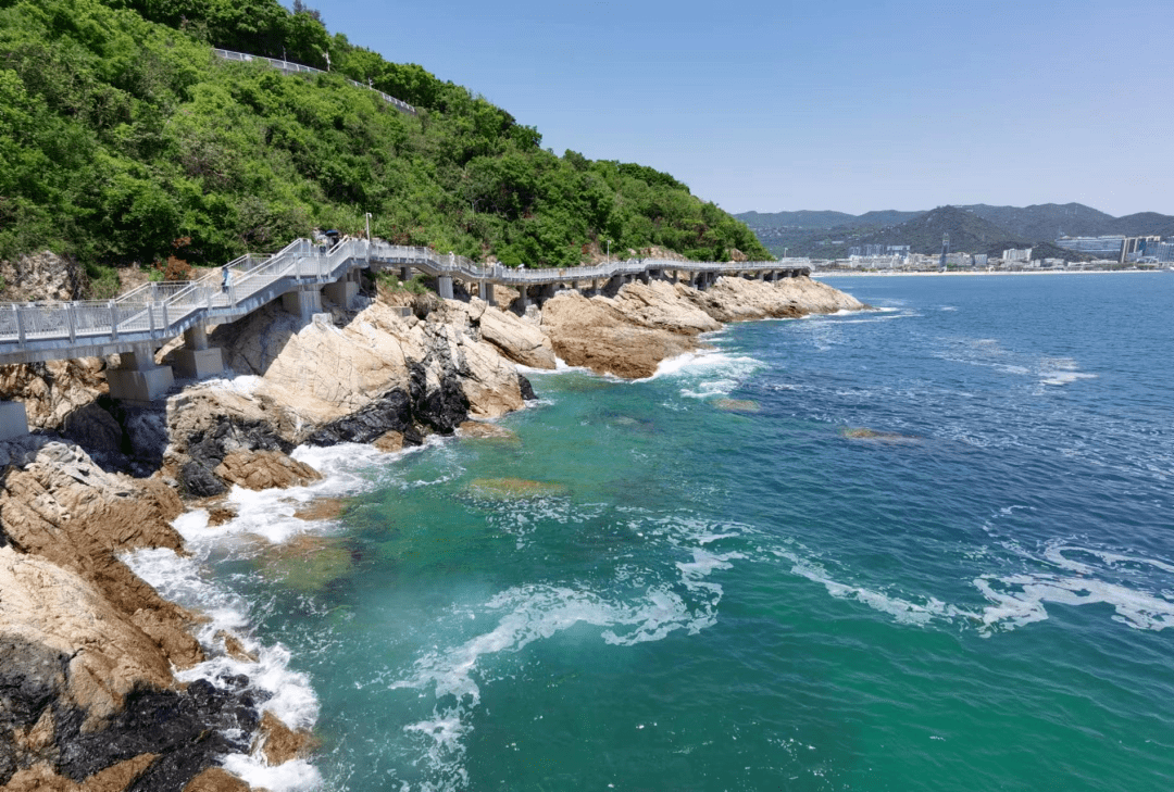 大梅沙风景照图片