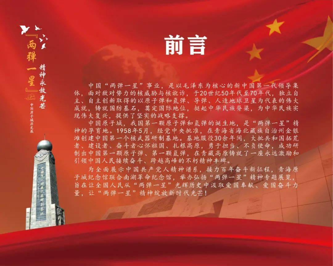 网上看展两弹一星精神图片展第一期