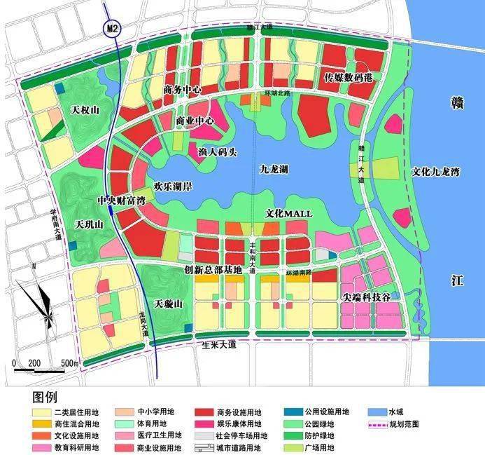 东联规划思辨周案例05丨九龙湖片区概念规划及重点地段城市设计