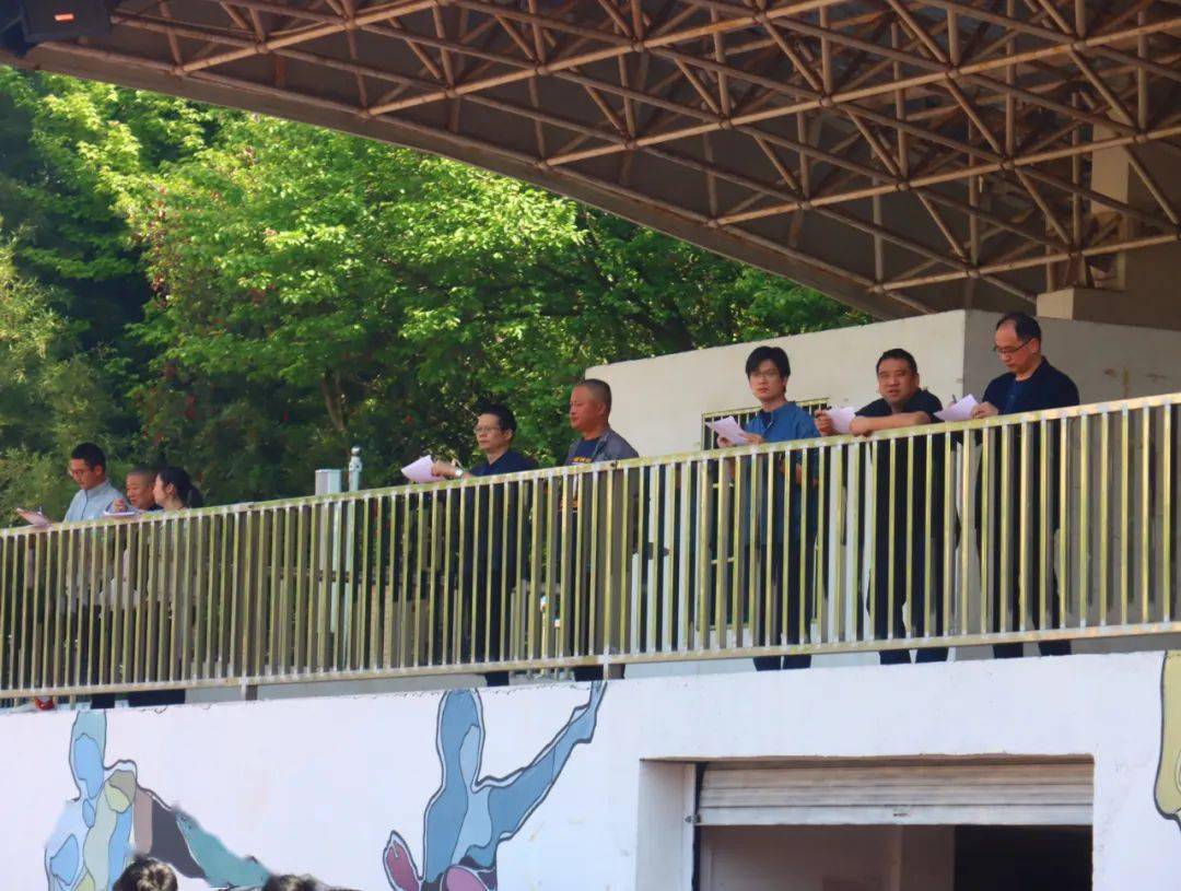 跑操扬斗志校园展活力大成中学举行跑操比赛