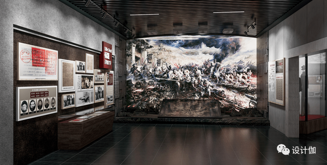 展馆展示设计色彩必须使用一定的基本色调或标题色调