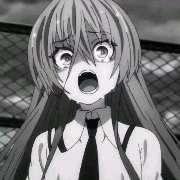 动漫头像黑白丧男女生头像