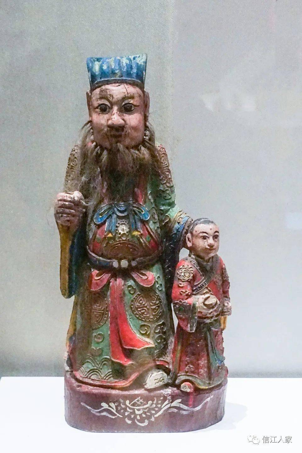 清代妈祖神像,民国妈祖神像木工工具及民国土地公神像,黄大将军神像
