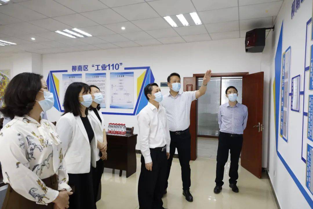 图为市委常委,市纪委书记,市监委主任刘志和在柳南区太阳村镇四合村