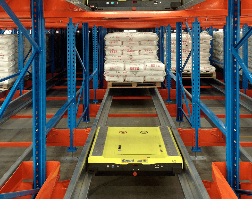 密集存储 |一站式了解speedlog穿梭车系统_操作_仓库_自动化