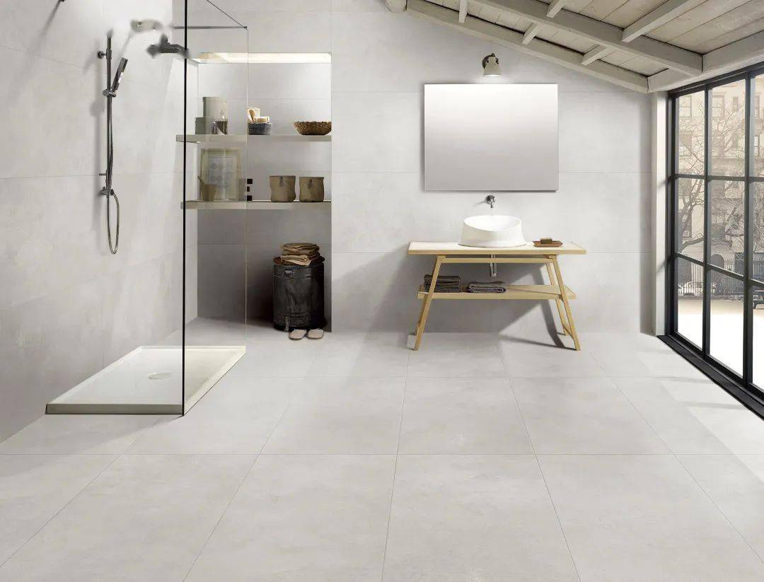 伊莉莎白瓷砖微水泥纳多灰一砖3面3尺配4色