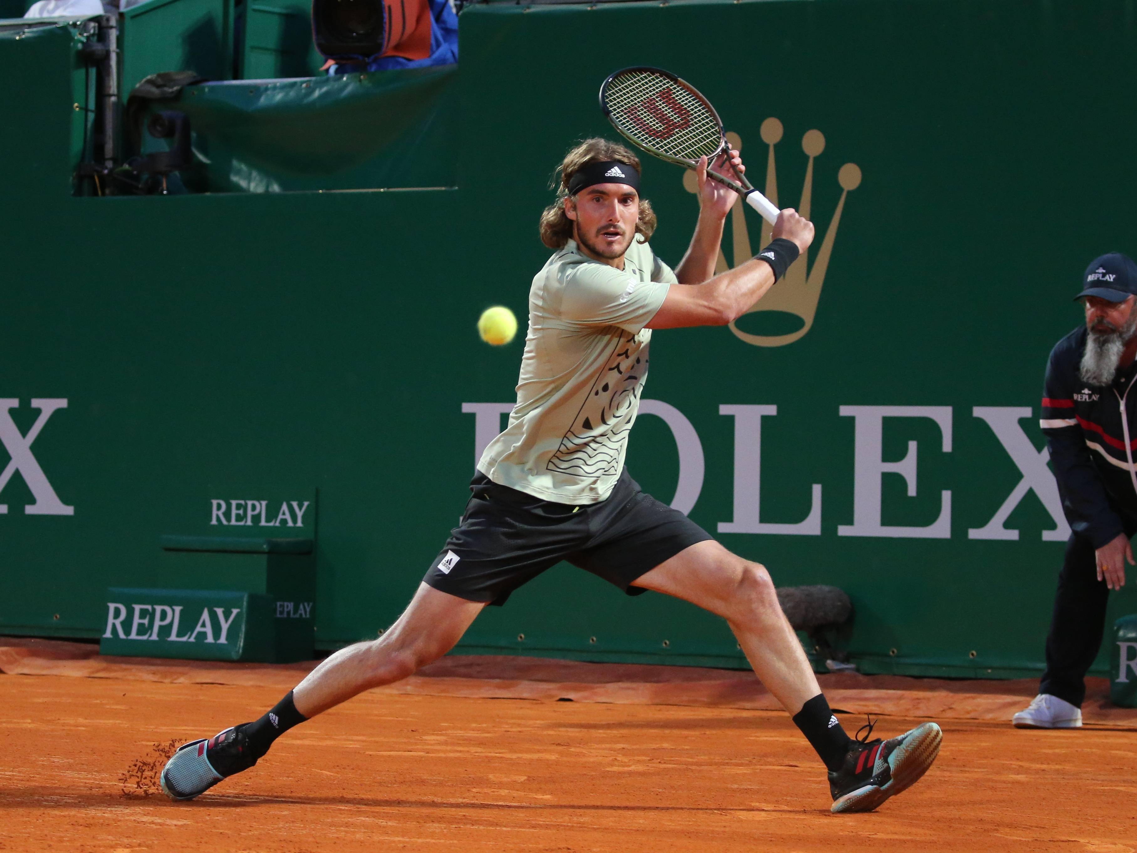 新华社发(塞尔日·阿乌齐摄)当日,在2022atp蒙特卡洛大师赛单打四分之